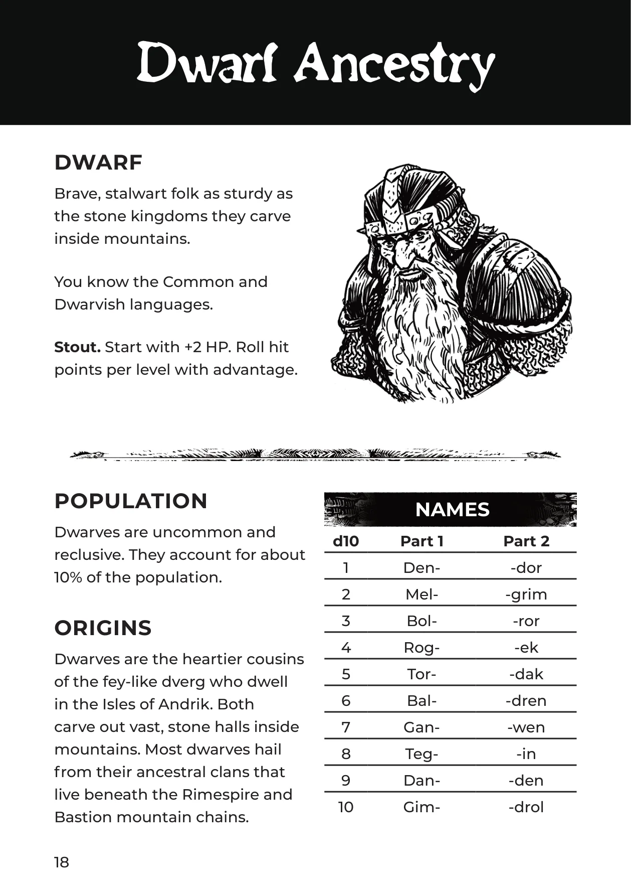 Western Reaches Player's Guide, p. 18