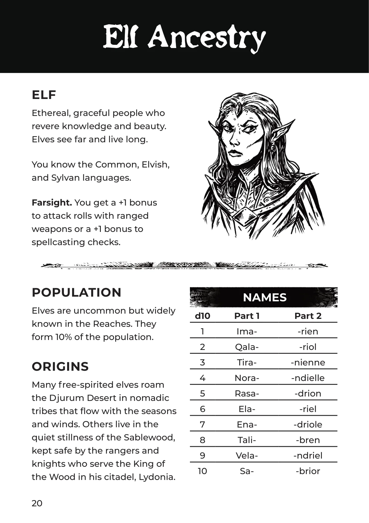 Western Reaches Player's Guide, p. 20