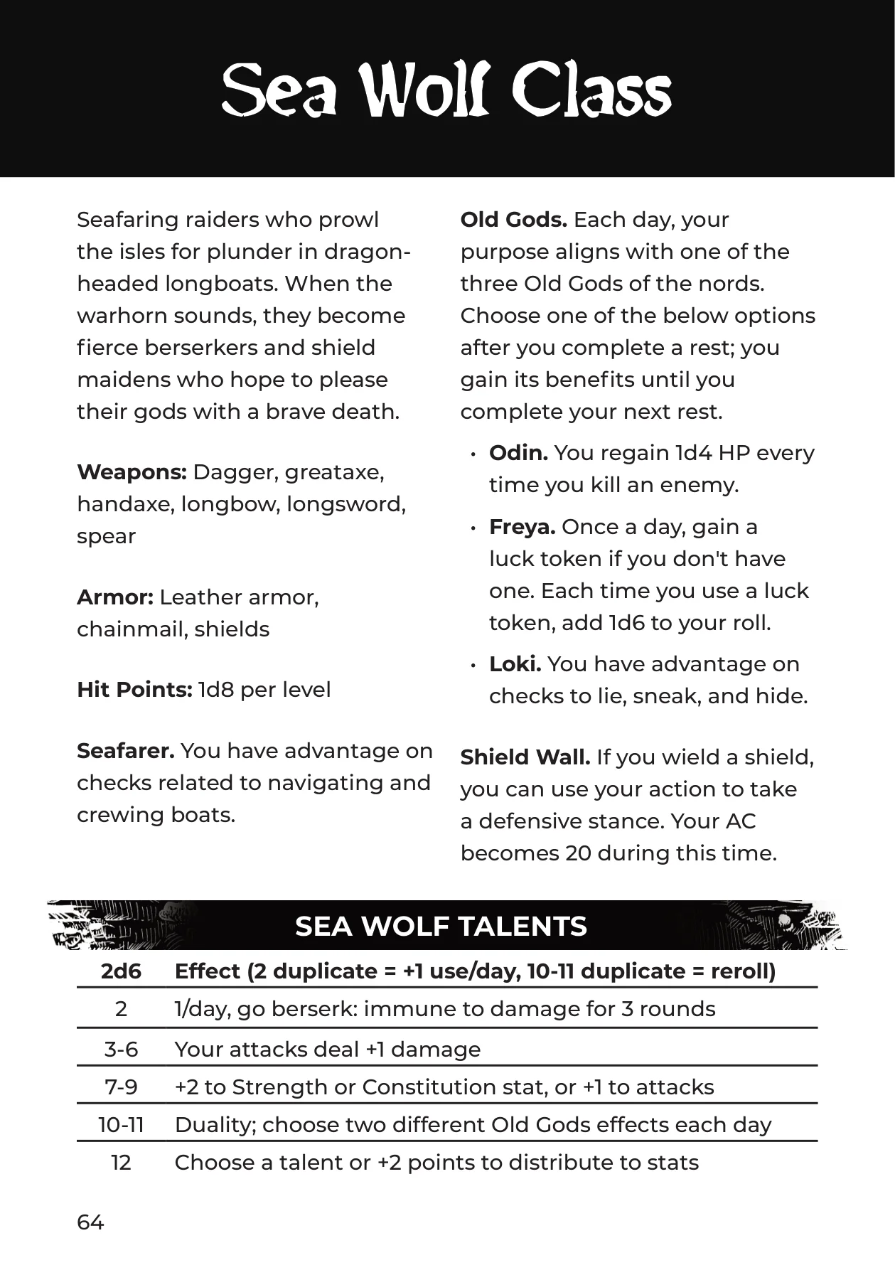 Western Reaches Player's Guide, p. 64